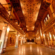 The lobby ceiling is referred to as the ”largest flying carpet in the world”